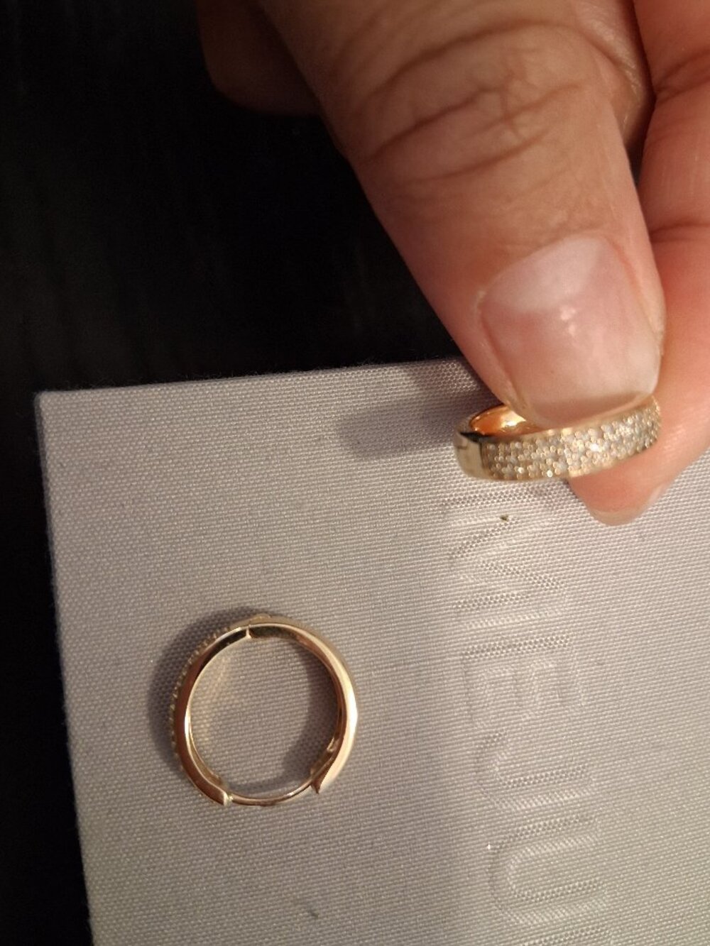 Mejuri Bold Pavé Diamond Small Hoops